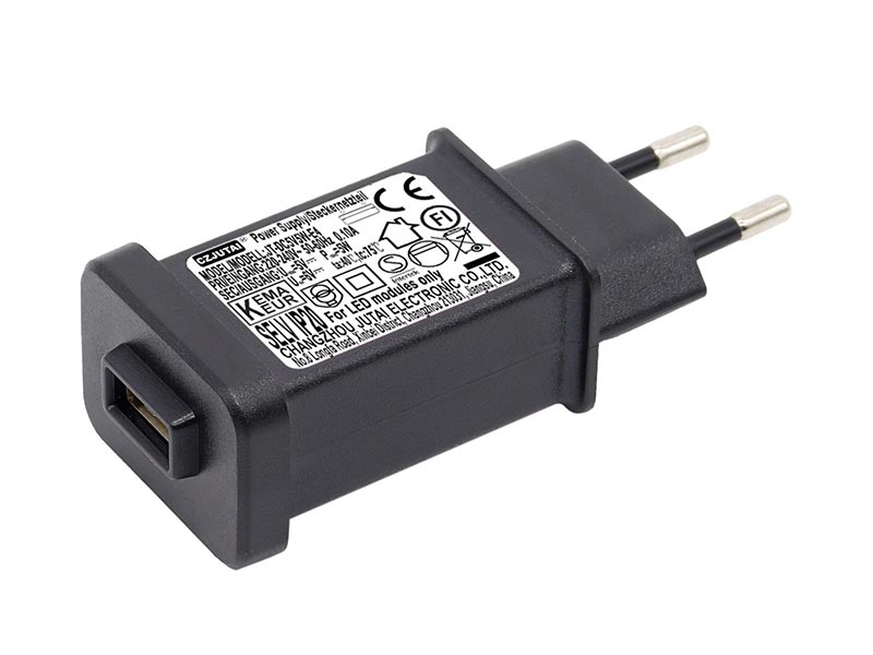 10W系列GS/CE欧规（户内插脚）USB电源