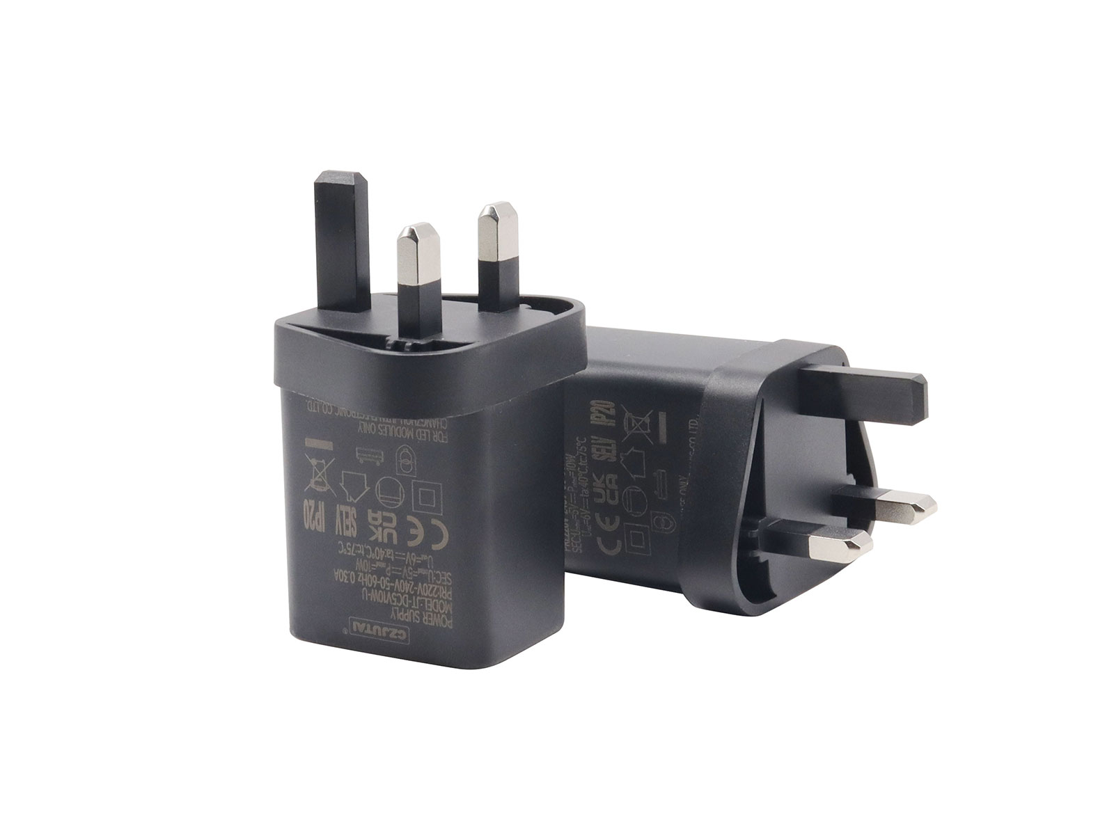 英规UKCA USB Type A+C 黑色